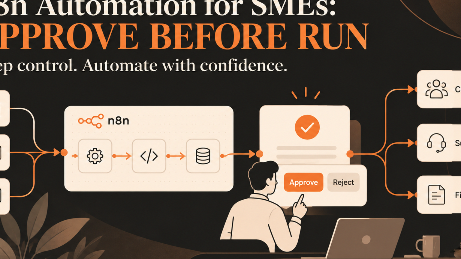 n8n Automation for SMEs: Approval Gates Before Workflows Run in Production